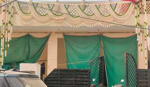 Romantique Double Couche Bandarwar Porte Cantonnière Classique Sud Indien Décoration De Mariage Fleur De Jasmin Toran Lotus Gland Fait - Product Image 3