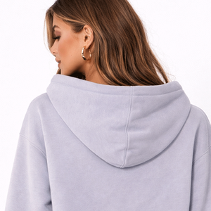 Sudadera con Capucha para Mujer, Invierno, Casual, Holgada, Cómoda, con Logotipo Personalizado Impreso en la Parte Delantera, Venta al por Mayor Directa de Fábrica - Product Image 5