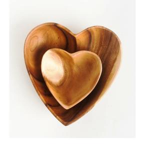 Assiette de service ronde en bois d'acacia la plus vendue assiette de service en bois fabriquée à la main et durable produit de qualité supérieure fait à la main - Product Image 5