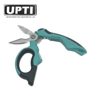 Taiwan a fabriqué des outils de bricolage professionnels de haute qualité 8 "ciseaux d'électricien à poignée antidérapante en plastique de Type d'angle inoxydable robuste - Product Image 2