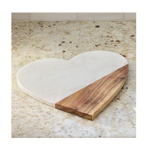 Tabla de cortar de madera de acacia y mármol Tabla de cortar de madera de mármol personalizada Tabla de cortar de madera al mejor precio - Product Image 4