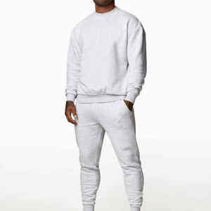 100% Cotton New Design Track Sweat <b>Suit</b> Two 2 Piece Jogger Set For <b>Men</b> Flare Sweat Pants <b>Men</b> With Hoodies Tracksuits - Product Image 1