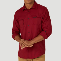 Nuevas camisas de pesca personalizadas de moda con protección UV/camisas casuales para hombres patrón sólido de manga larga tela poliéster para niños