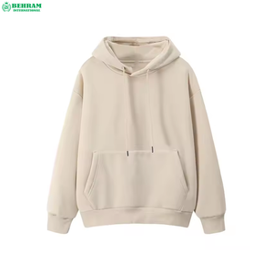 Sudadera con Capucha Oversize de Forro Polar Térmico/Felpa Francesa para Hombre, Diseño Bordado Behram International 2026, Transpirable, para Invierno y Otoño - Product Image 6