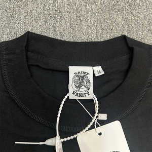 Camiseta de Hombre con Estampado de Alfabeto de Marca de Moda Americana, Logotipo Personalizado, Venta al Por Mayor - Product Image 3