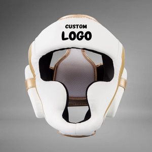 Impression de logo personnalisé PU Portable Boxe Head Guard-Léger Durable Unisexe Sécurité Porter - Product Image 1