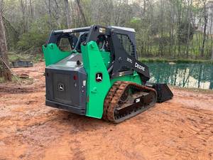 Nueva alta calidad Jhn Derre Diesel Skid Steer Loader Yanmar Engine PLC Bomba de cojinete de cargador frontal 0,4 M Capacidad del cubo 1,5 año - Product Image 5