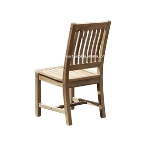 Chaises de salle à manger Gardem modernes de style japonais avec un ensemble de jardin sans accoudoirs de couleur écologique naturelle pour la fabrication de salles à manger en Indonésie - Product Image 5