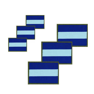 MPGS 2024 Custom Logo Ceremonial Provost Guards Service TRF Custom 2-Color TRF Badge Yellow Embroidery Iron Handmade Techniques - Product Image 5