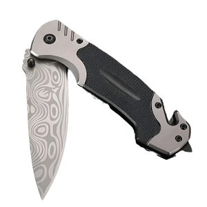 Couteau de poche pliant OEM compact multi-outils en acier inoxydable à bord dentelé pour la chasse et la cuisine avec garantie de 3 ans - Product Image 3