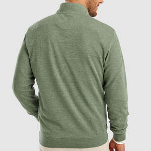 Meilleur Prix OEM Service Hommes Demi Zipp Sweatshirts Vente Chaude Hommes Sweatshirts Nouveau Style Hommes Sweatshirts - Product Image 3