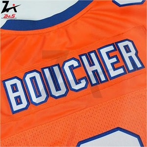 Fabrication de maillots de football américain personnalisés, durables, performants, respirants, unisexes, uniformes d'équipe par sublimation, 100% polyester - Product Image 3