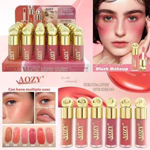 AOZY 6-Color Liquid Concealer Set Waterproof Long-Lasting Full Coverage <b>Foundation</b> for Dark Circles Features Whitening Contour - Product Image 4