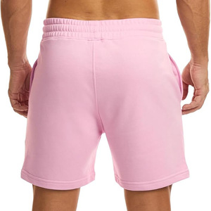 Pantalones cortos de trabajo ligeros de verano para hombre, pantalones cortos de gimnasio para hombre con bolsillos laterales, pantalones cortos transpirables con cordón a la venta - Product Image 5