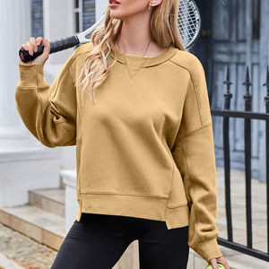 Estilo personalizado OEM mejor nueva sudadera suelta alta calidad precio de fábrica logotipo personalizado diseño mujer pulóver sudadera ropa - Product Image 2