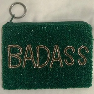 Handmade Seed Beads Coin <b>Purse</b> For Women With Tribal Artwork Colorful Seed Beads Embroidery <b>Purse</b> With <b>Zip</b> Closure Design - Product Image 4