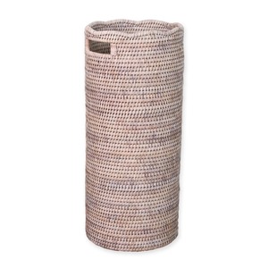 Scalloped Rattan Umbrella Basket <b>Handmade</b> Storage Basket Wholesale eco-friendly Made in Viet Nam - Product Image 2