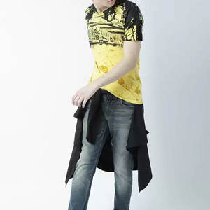 Camiseta informal 100% algodón con estampado personalizado por sublimación para hombre, material ligero y duradero, corte holgado. - Product Image 5