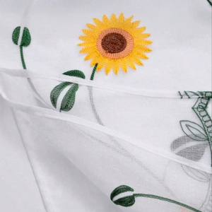 Tende per Soggiorno ARODDY, Moderne Traforate con Ricamo Laser, Ignifughe e Oscuranti, 100% Poliestere - Product Image 4