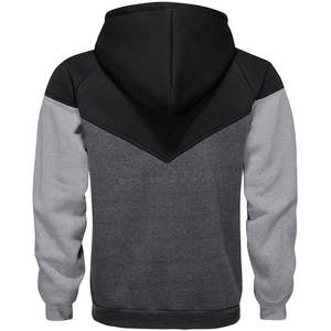 Tres colores en un pulóver Hombres Sudaderas con capucha Venta caliente Causal Hombres Sudaderas con capucha con buena calidad - Product Image 6