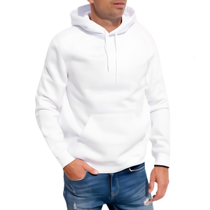 Custom Printed Breathable Casual Solid Hoodie 360GSM Oversized Cotton French <b>Terry</b> Custom Logo <b>Bulk</b> Supply Low MOQ Fast - Product Image 1
