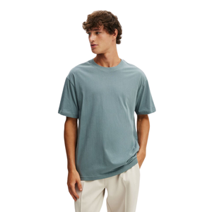 OEM/ODM 100% Camiseta de algodón para hombre Camiseta en blanco informal unisex de alta calidad con estampado de logotipo personalizado - Product Image 5