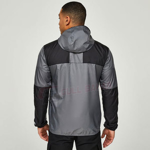 Chaqueta Cortavientos para Hombre para Actividades al Aire Libre, Chaqueta Cortavientos con Cremallera Impermeable y Sensación Ligera - Product Image 3