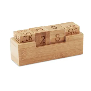 Karenda Bamboo <b>Calendar</b> Sustainable Merchandising Product - Product Image 1