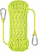 Corde d'escalade extérieure en polyester, corde statique de montagne, 4-14 mm, plusieurs tailles, corde de sécurité certifiée par l'usine