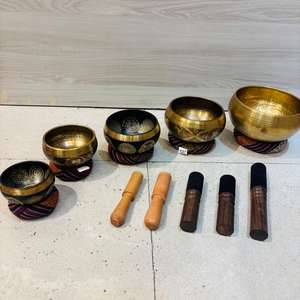 Handcrafted Metal Sound Bowl for Daily Meditation and Chakra Alignment for Personal Daily Practice - Product Image 2