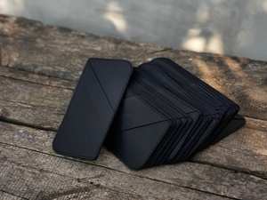 Porte-billets en cuir fait main classique avec rabat magnétique pour fournitures d'hôtel LBH-0056 de présentation de facturation de restaurant - Product Image 2