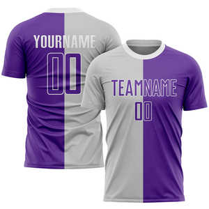 Camisetas de Fútbol Sublimadas Personalizadas al por Mayor, 100% Poliéster, Ligeras, de Secado Rápido, Transpirables, Ropa Deportiva Unisex para Adultos - Product Image 1