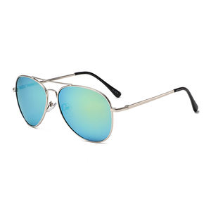 RTS Gafas de Sol de Lujo a la Moda Para Mujer y Hombre Estilo Aviador de Metal con Doble Puente y Protección UV - Product Image 3