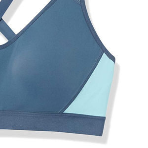 Sujetador Deportivo de Yoga para Mujer, Elástico y Transpirable, de Alta Sujeción, Sin Costuras, con Logotipo Frontal Personalizable, Servicio OEM para Gimnasio y Fitness - Product Image 4