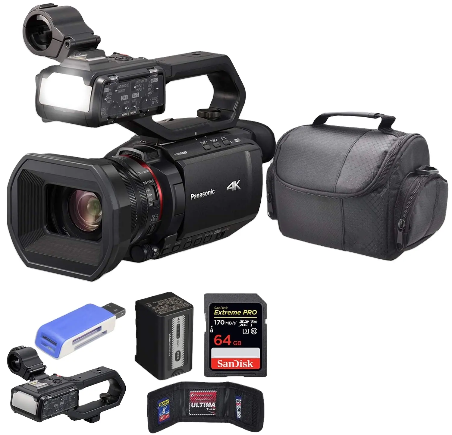 En iyi kalite HC-X2000 4K profesyonel kamera
