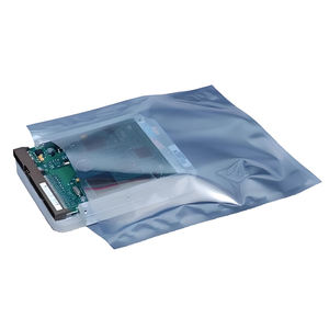 Vente en gros Sac de blindage semi-métallisé antistatique ESD Films plastiques Sac PE utilisé <span class=keywords><strong>pour</strong></span> le stockage de composants électroniques - Product Image 5
