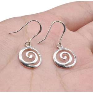 Pendientes de gota de filigrana de plata sólida 925 hechos a mano, joyería de compromiso para fiesta de boda hecha a medida, venta al por mayor para mujeres y niñas - Product Image 1