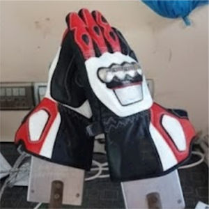 ถุงมือมอเตอร์ไซค์ป้องกันระดับพรีเมียม หนัง ป้องกันการกระแทก ป้องกันข้อนิ้ว สำหรับการแข่งรถและการขับขี่ - Product Image 3