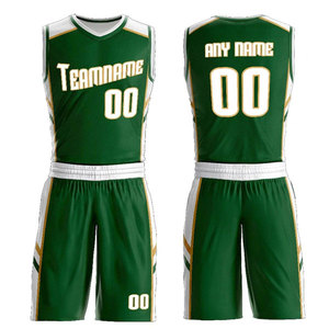 Uniformes de Baloncesto Personalizados de Primera Calidad con Impresión por Transferencia de Calor, Pantalones Cortos de Verano de Secado Rápido, Transpirables, 100% Poliéster, Deportivos - Product Image 1