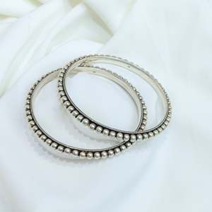 925 <b>Silver</b> Beaded <b>Bracelets</b> Single Animal-Number Pattern <b>Bangles</b> for Anniversary Gifts - Product Image 3