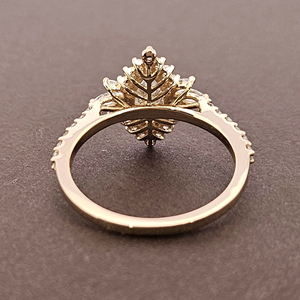High Quality 925 Sterling Silver Men's <b>Finger</b> <b>Ring</b> 14K Gold Custom VVS Moissanite Diamond Hip Hop Style IGI Certified for - Product Image 3