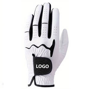 Durable Sheepskin Golf <b>Gloves</b> with Customized Color Breathable & UV Protection for Men & Women Sports Use - Product Image 4