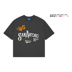 ODM OEM Unisex Boxy camiseta tejida 100% poliéster/algodón de talla grande Ajuste de gran tamaño estampado patrón de secado rápido respetuoso con el medio ambiente hecho - Product Image 5