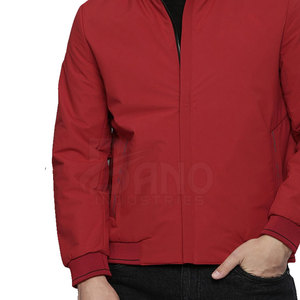 Chaqueta Bomber de Nylon/Poliéster para Hombre, Cuello Alto, Estilo Urbano, Invierno, Personalizada, de la Mejor Calidad, Venta al Por Mayor - Product Image 6