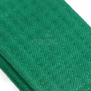 Cinturón de Karate Premium con logotipo bordado y costura extra duradera Cinturón de Karate suave y flexible - Product Image 6