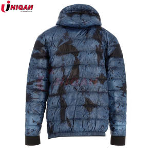 Chaqueta Acolchada Blanca de Alta Calidad para Hombre, Diseño Nuevo Personalizado, Abrigo de Invierno Cómodo y Transpirable, Bordado en Poliéster, Estilo Urbano - Product Image 2