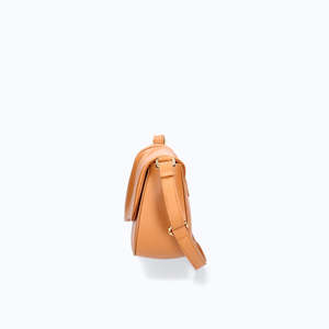 Bolso cruzado estructurado en cuero genuino Dollar - Hecho en Italia - Art. 24014 - Product Image 4