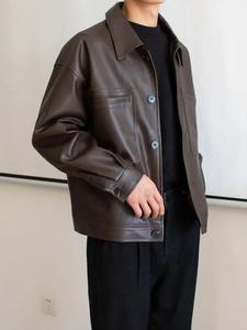 Chaqueta universitaria de piel de vaca personalizada para adultos jóvenes color real béisbol Letterman con patrón de camuflaje para la temporada de primavera - Product Image 6