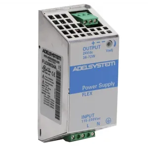 อะแดปเตอร์แปลงไฟ Adelsystem FLEX6024A 24Vdc แบบขาออกเดี่ยว ติดตั้งบนราง DIN  115-230Vac สำหรับอุตสาหกรรม แปลงไฟ AC เป็น DC - Product Image 1