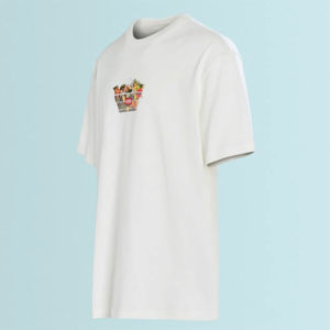 Camiseta de cuello pesado 2023 de alta calidad: fabricación personalizada OEM en blanco, cuello simulado, camiseta Boxy Fit para hombre - Product Image 4